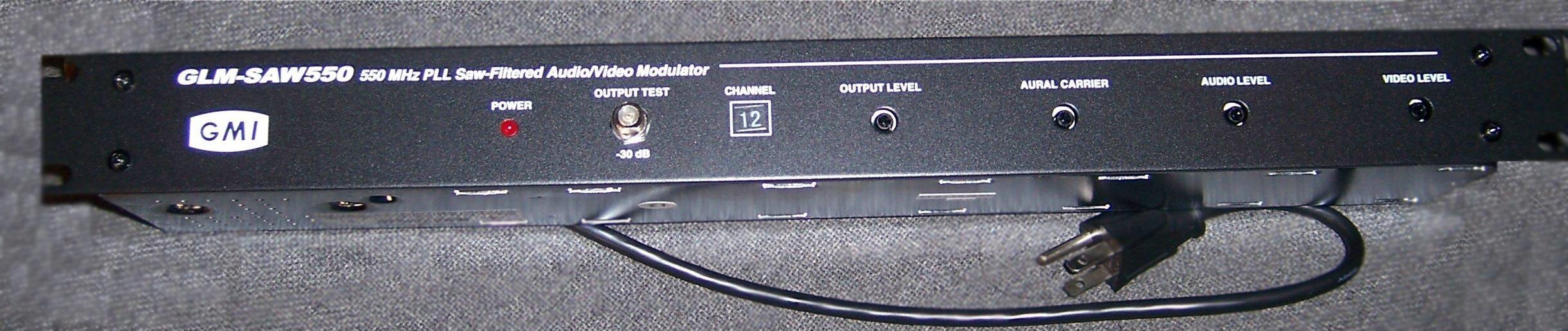 modulador de audio y video
